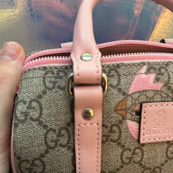 Gucci SHW Boston bag coated canvas 297515 - Picture 4 of 10